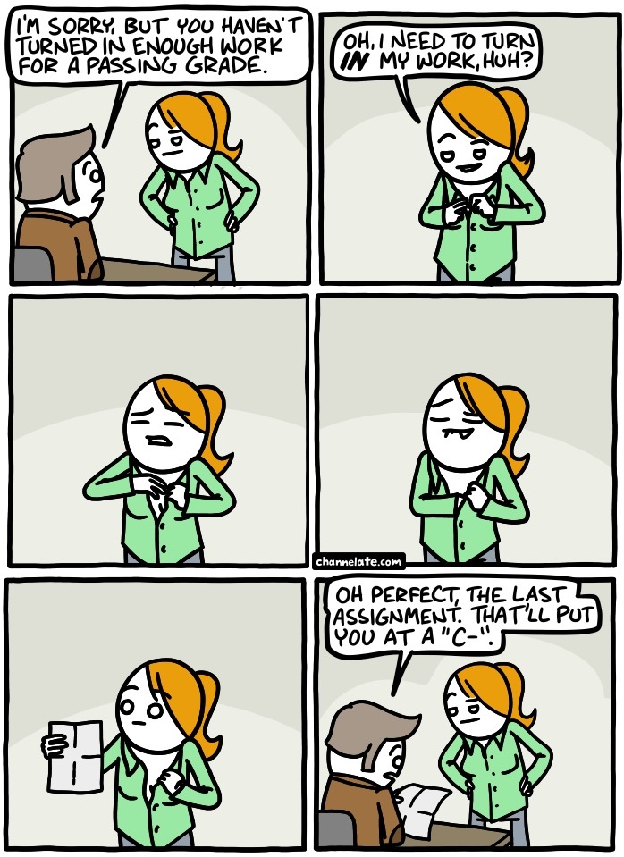 Passing grade