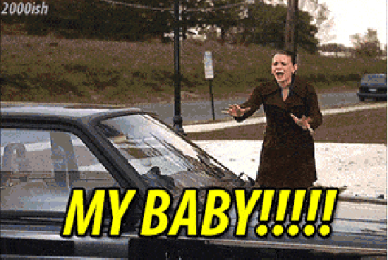 Locked my baby in the car