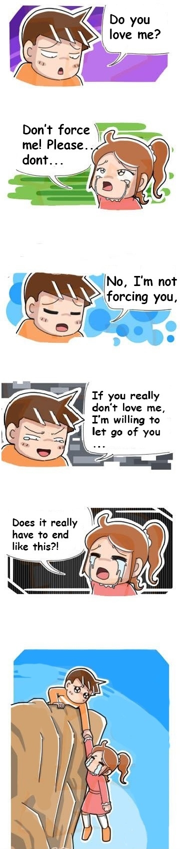 Please don't let go!