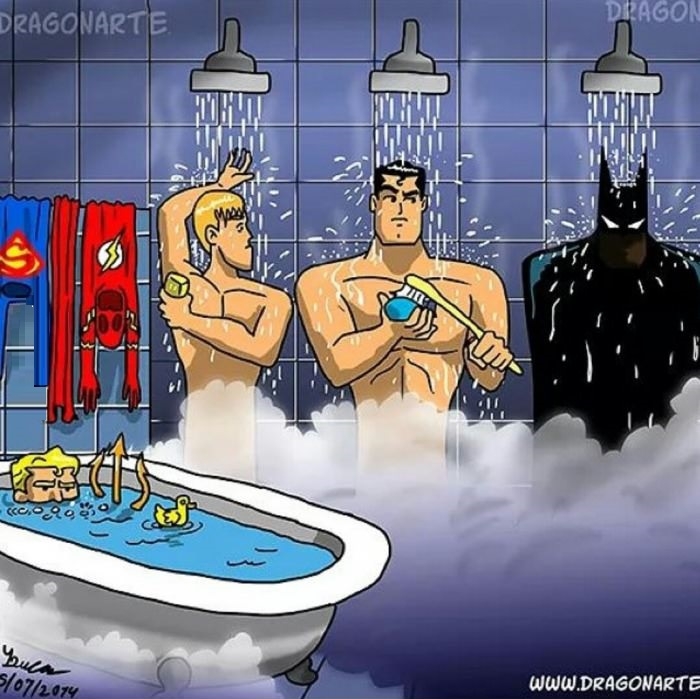 Please note also Aquaman