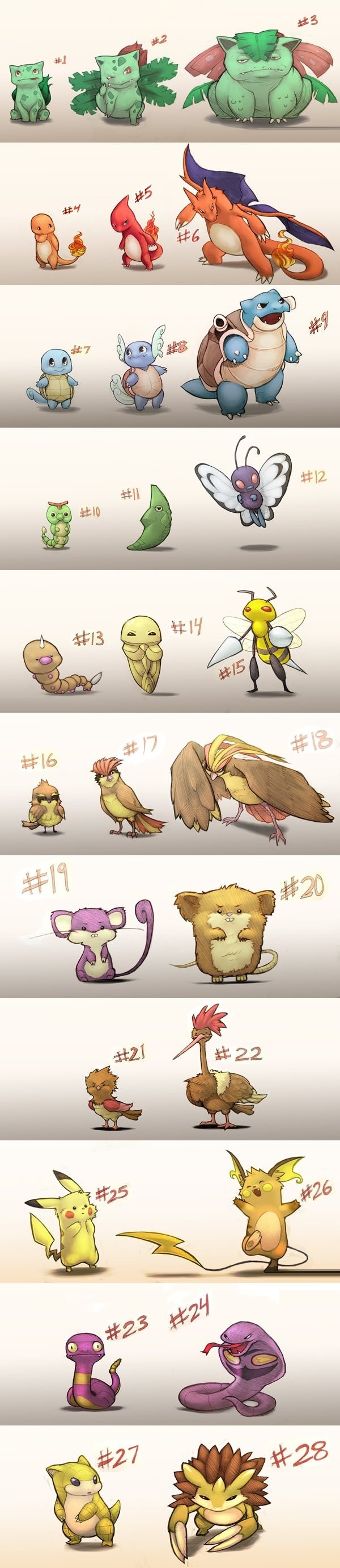 Pokemon evolution