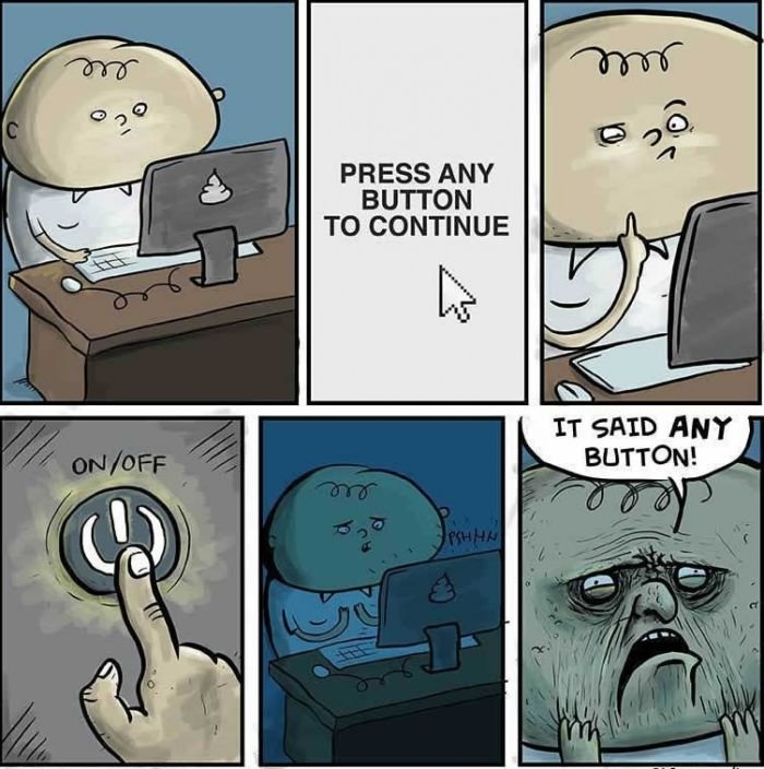 Press any button
