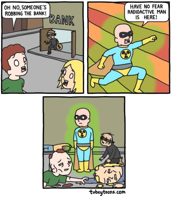 Radioactive man