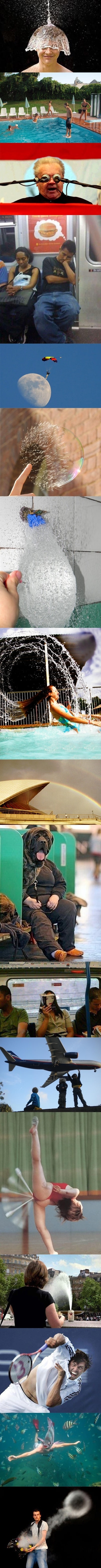 Perfectly-timed photos