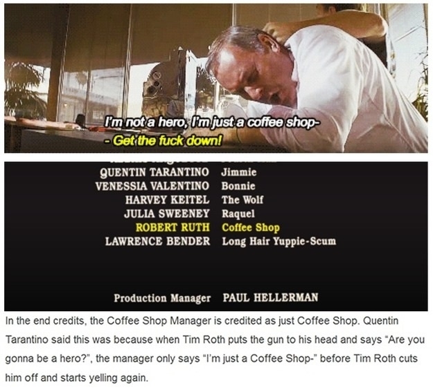 Tarantino's dad joke