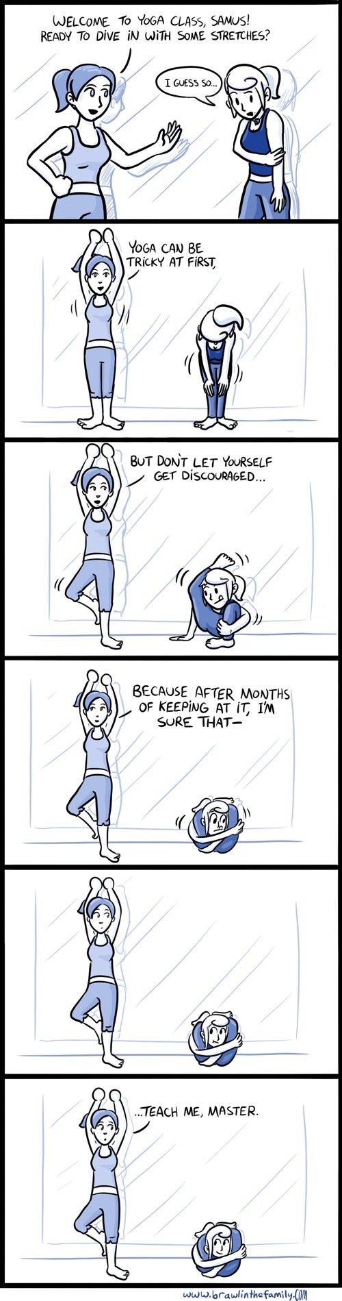 Samus got the moves