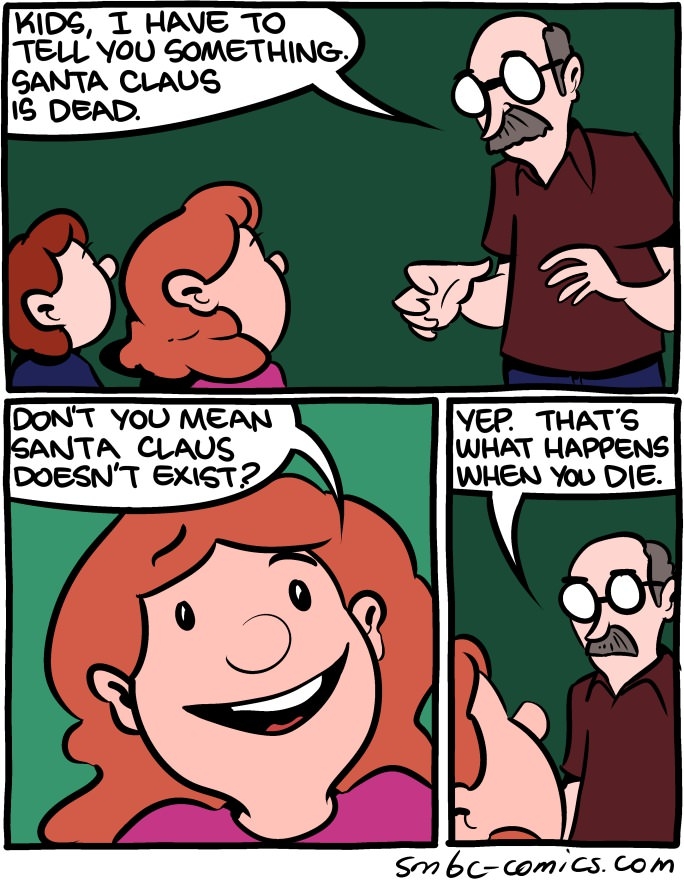 Santa Claus is dead