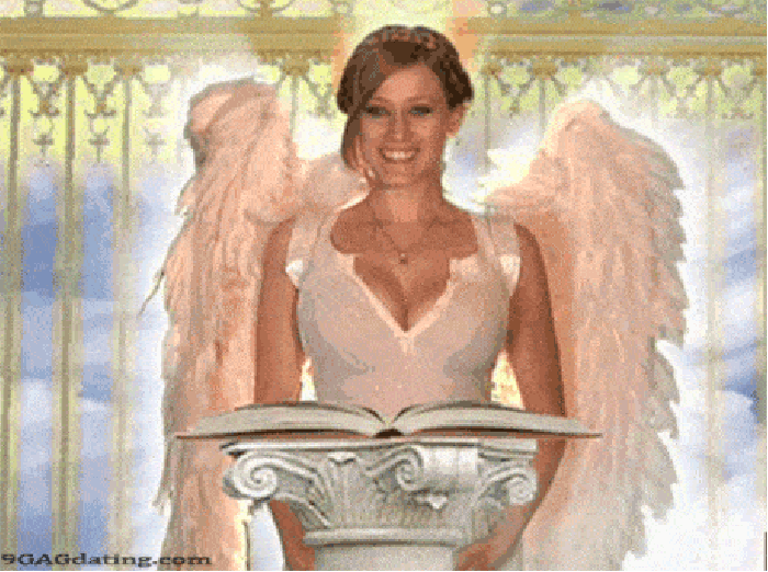 I'm going to heaven now!