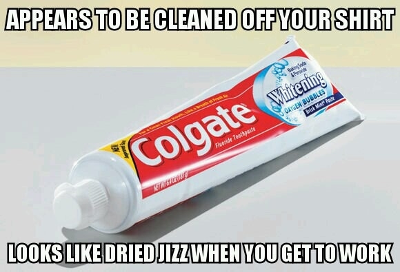 Scumbag toothpaste