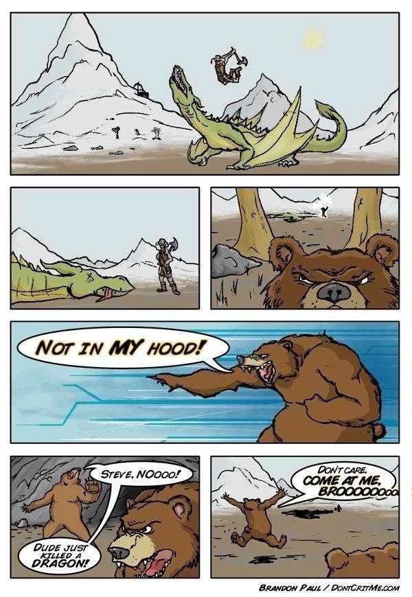 Skyrim bear