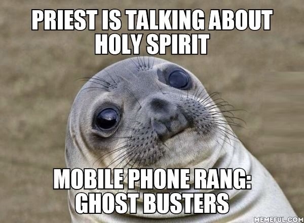 So I went to church today