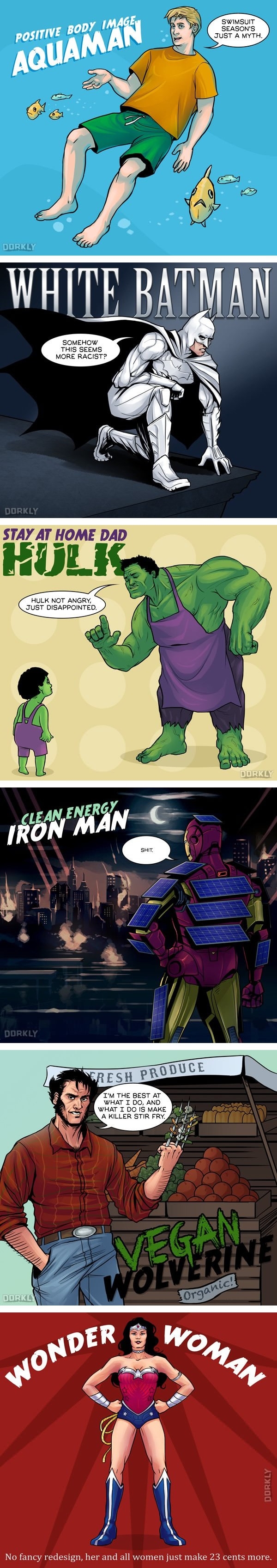 Progressive Superheroes