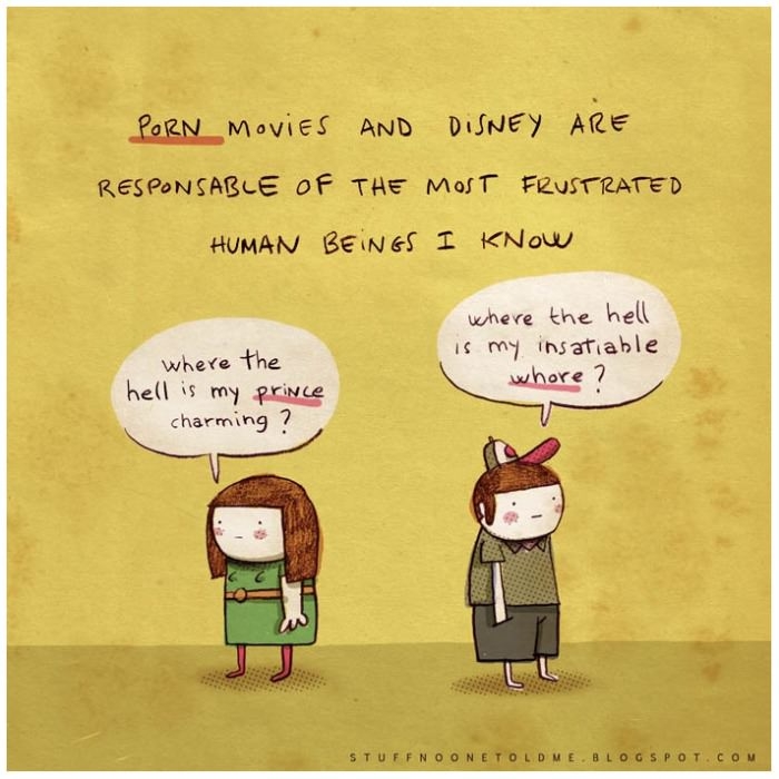 P*rn movies and Disney