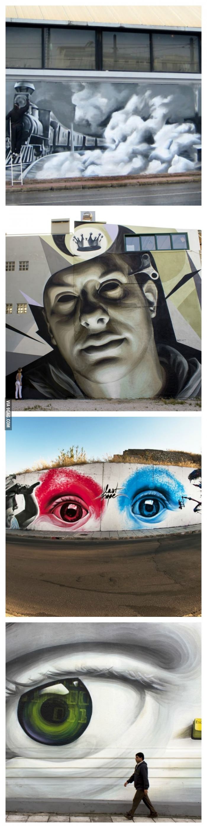 Beautiful graffiti in Greece