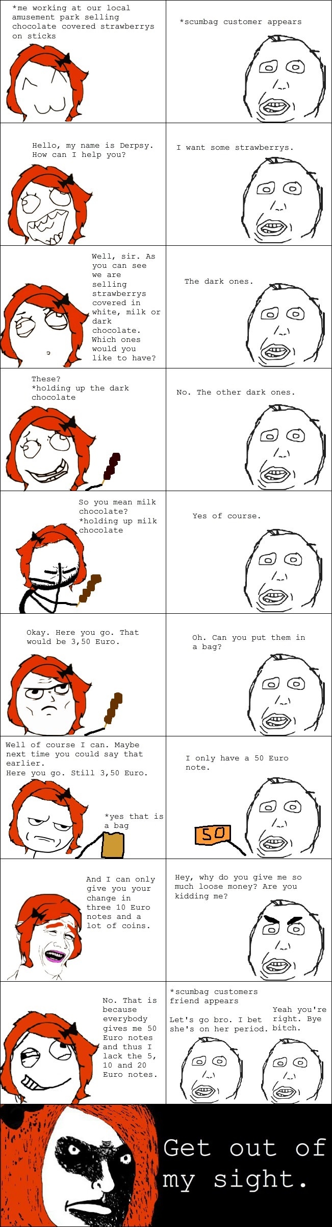 Scumbag customer