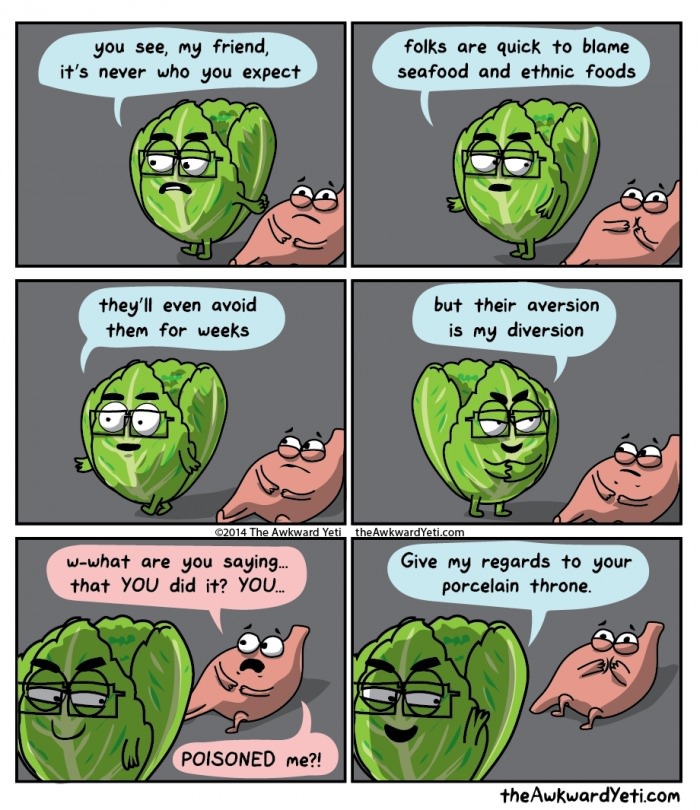 Stomach always loses
