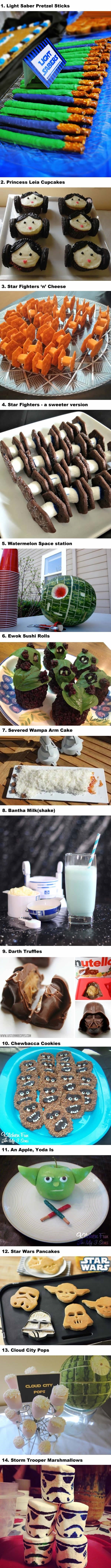 Star Wars snacks