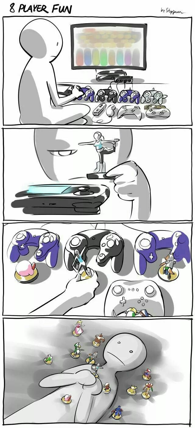 Super smash bros feels