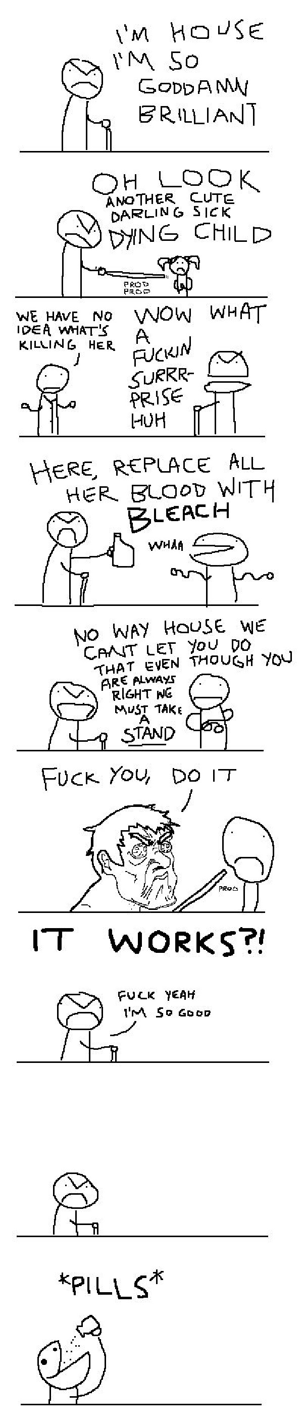 All 7 seasons of House M.D.