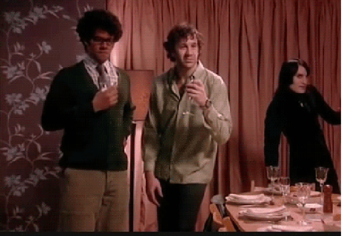 Trying to look casual