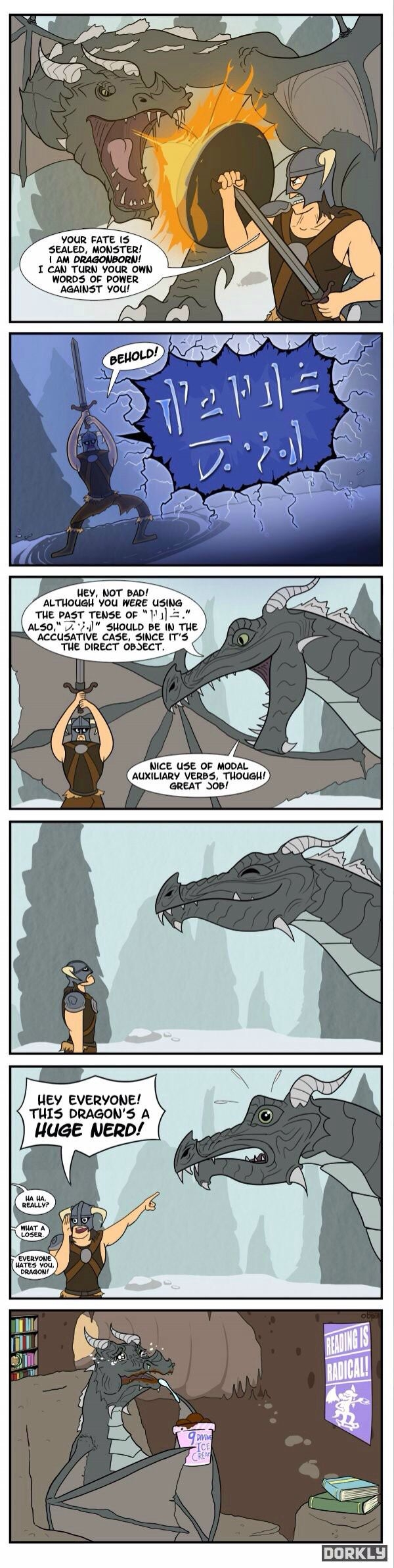 Dragons have feelings too