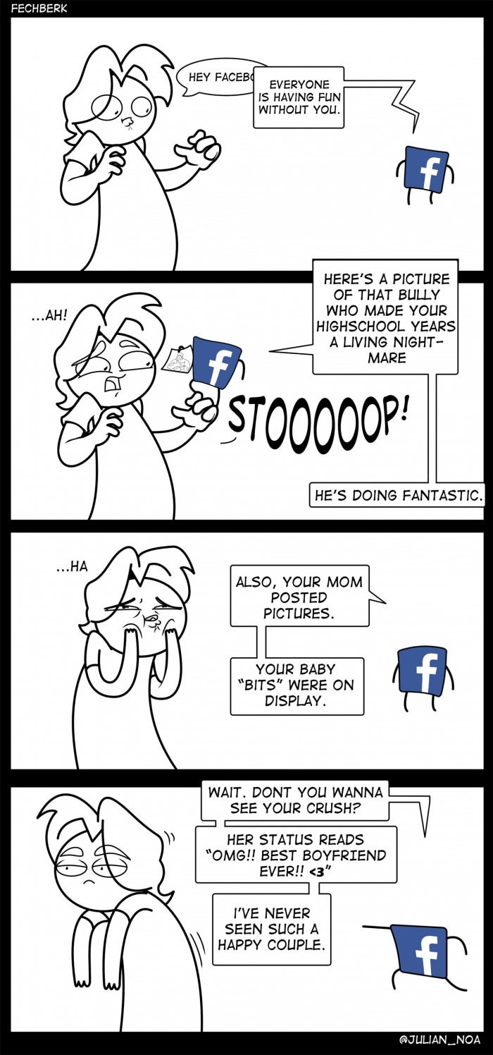 Facebook is a d**k