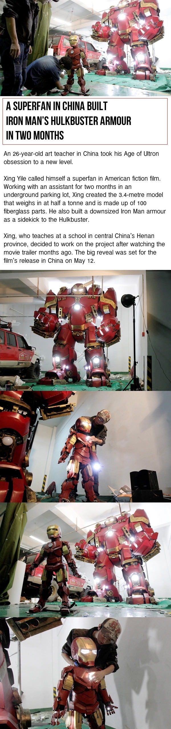 Iron Mans Hulkbuster armour