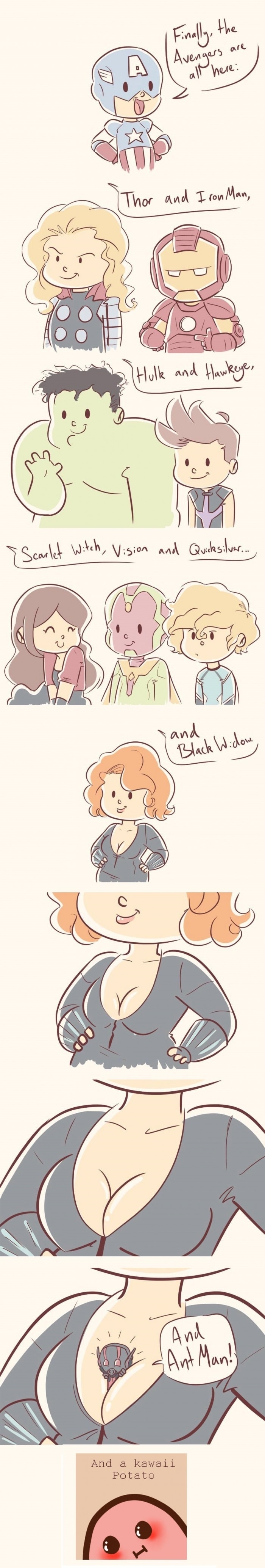 Here comes the Avengers!