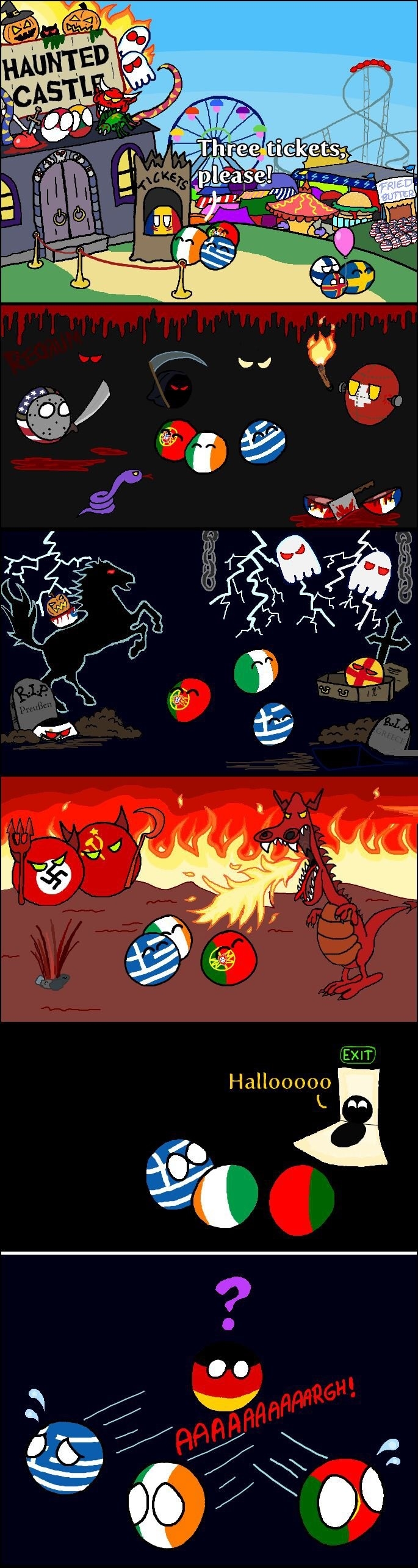 Countryballs Haunted House