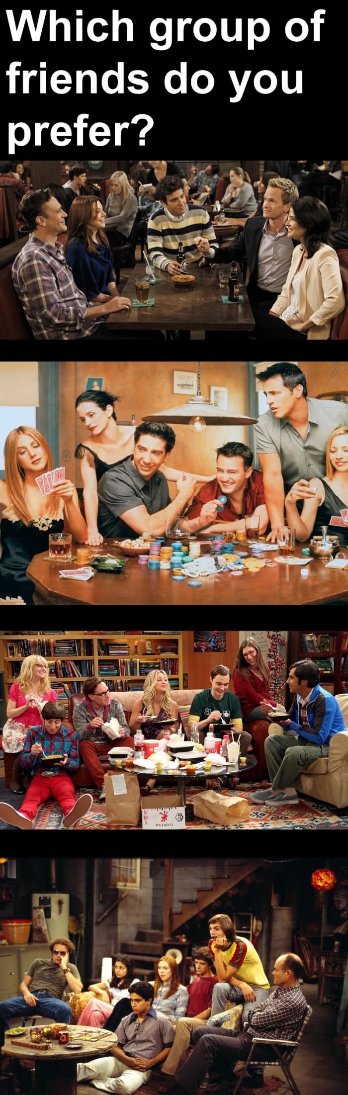 Which group of friends?