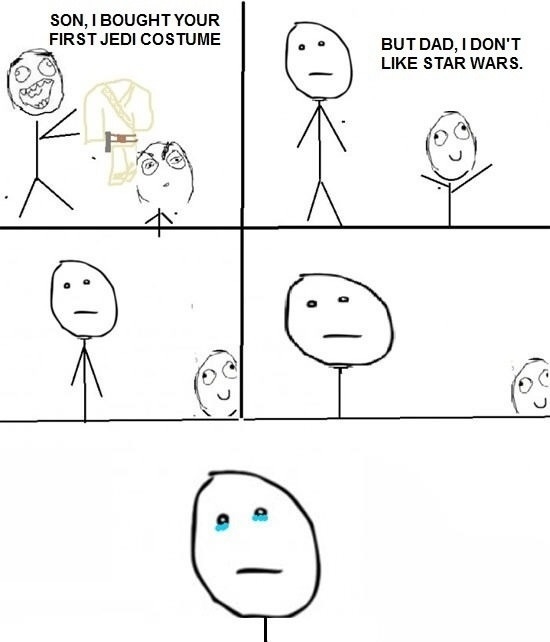Looks like I need a new kid
