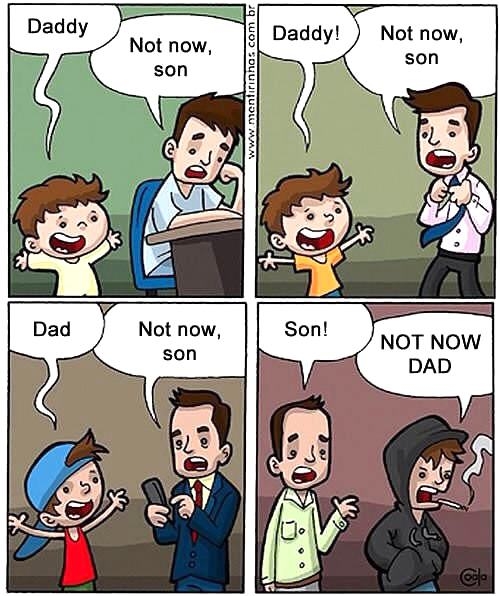 Not now!