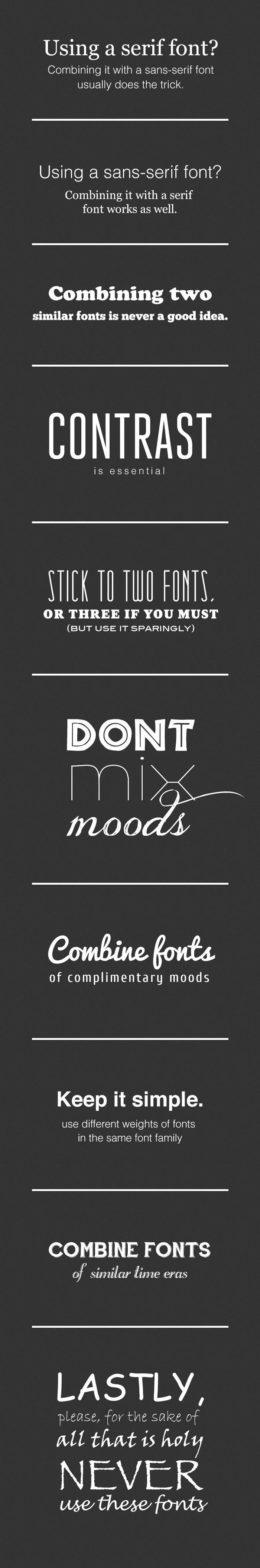 A little font advice