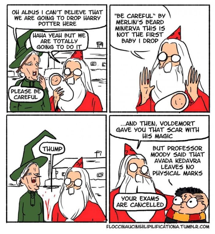 How Harry got his scar