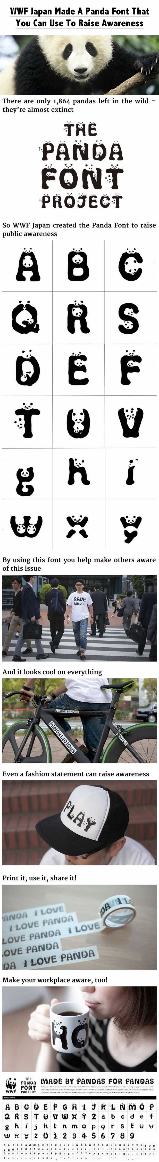 Panda font