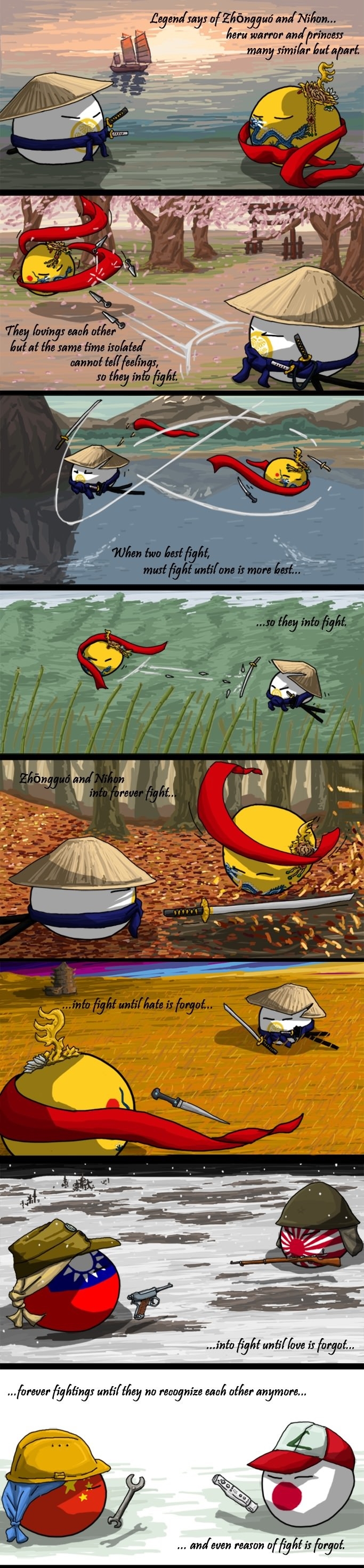 Feels from countryballs