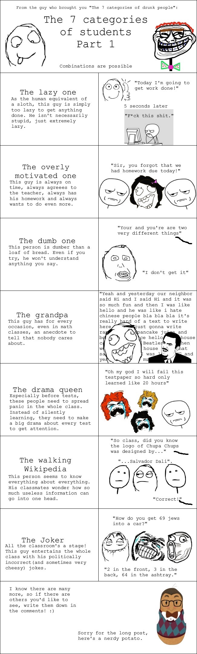 Types of students part 1