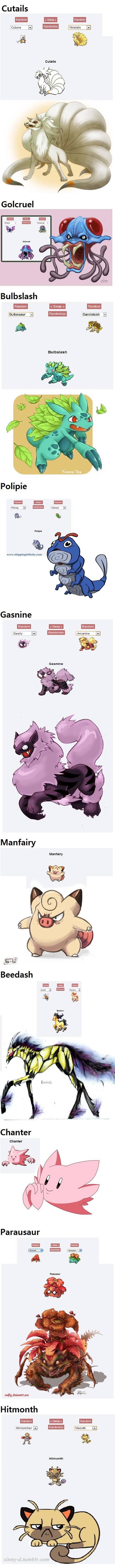 Pokemon fusions