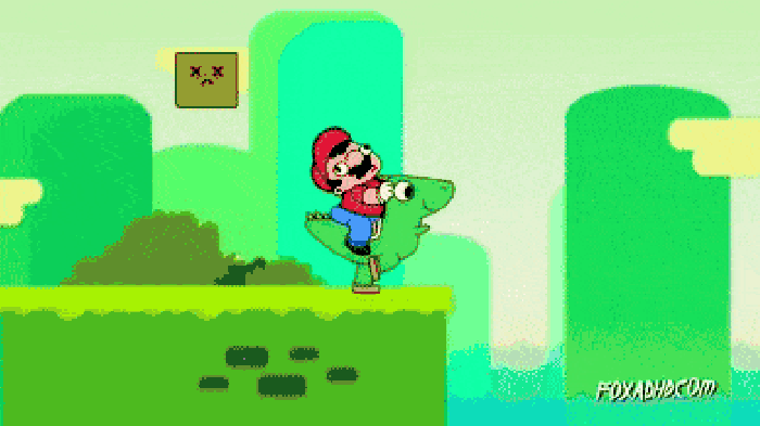 Mario being an a**hole