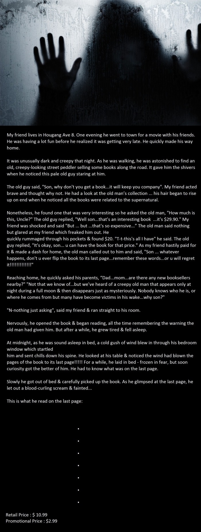 The creepy bookseller