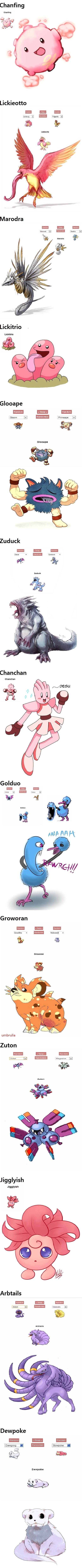 Pokemon fusions