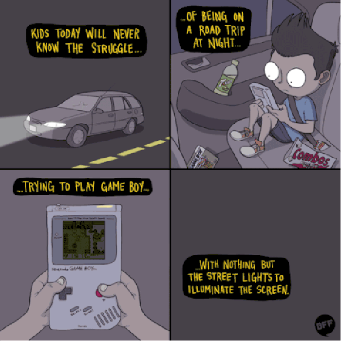Oh, those days..