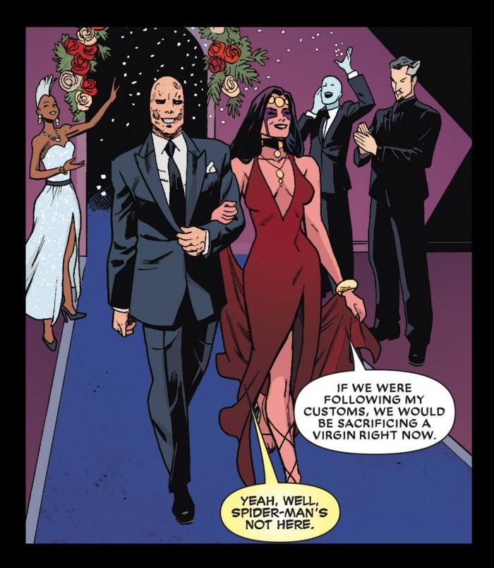 Deadpool gets married