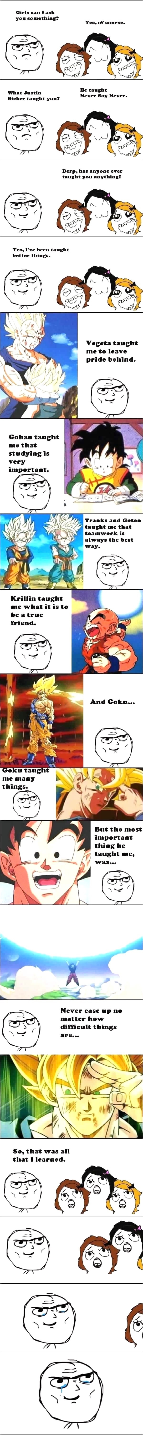 Manly tears were shed..
