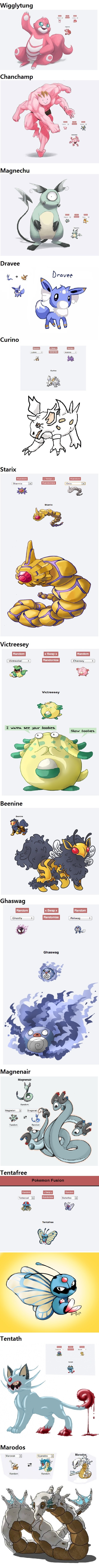 Pokemon fusions