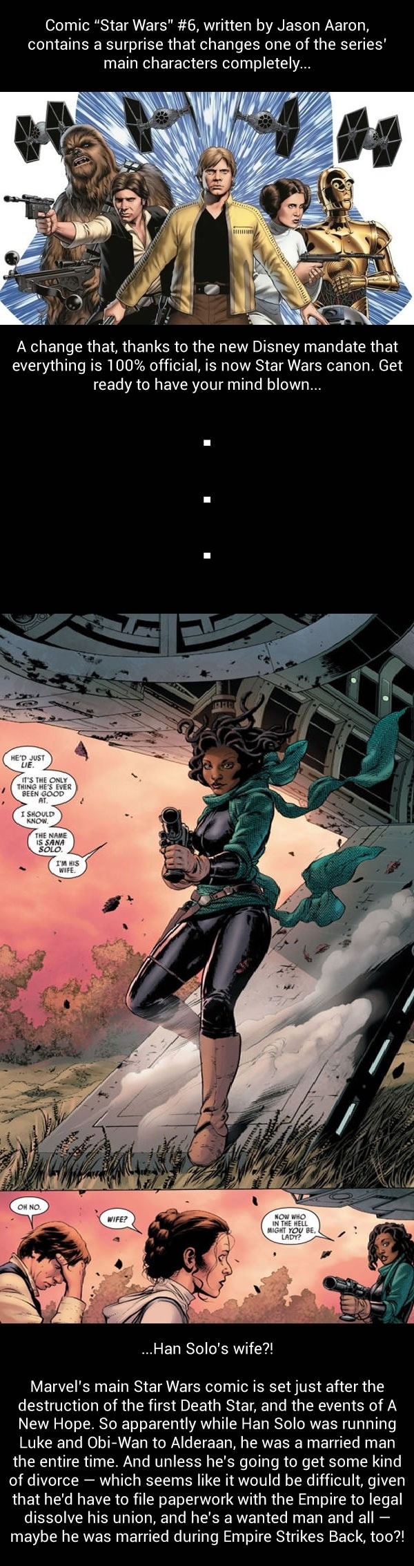 Han Solo's wife