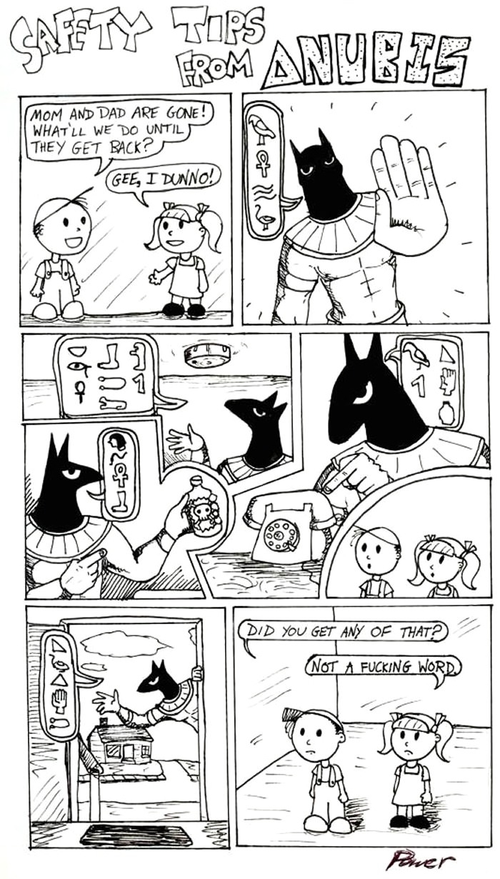 Safety tips from Anubis