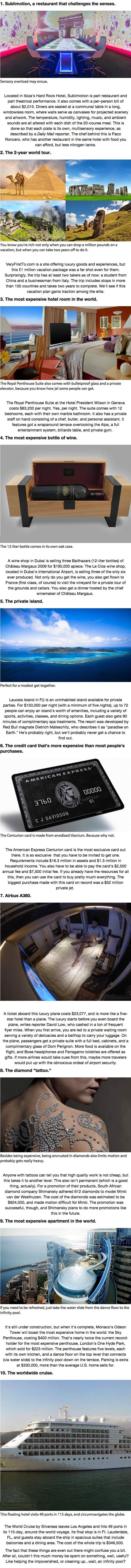 Unforgettable experiences