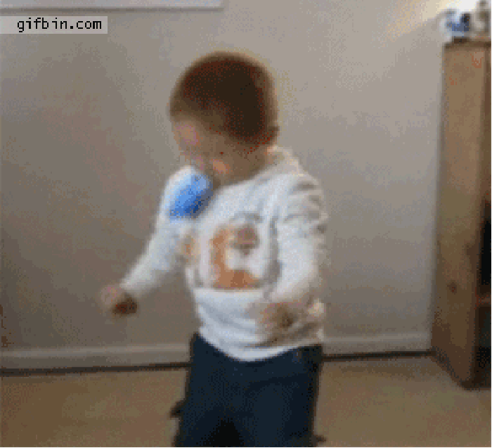 Trying to blow up a balloon