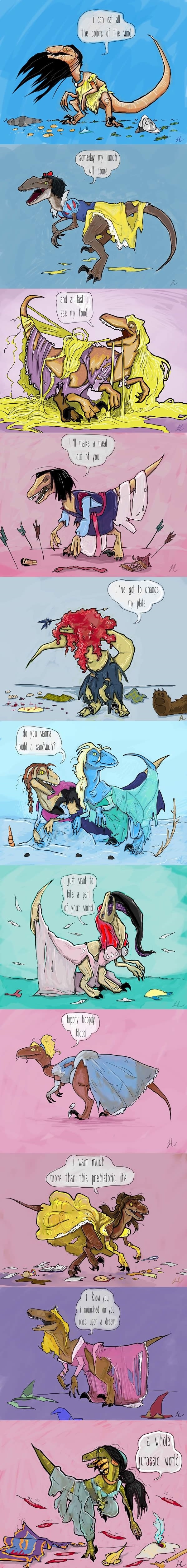 Velociraptor princesses